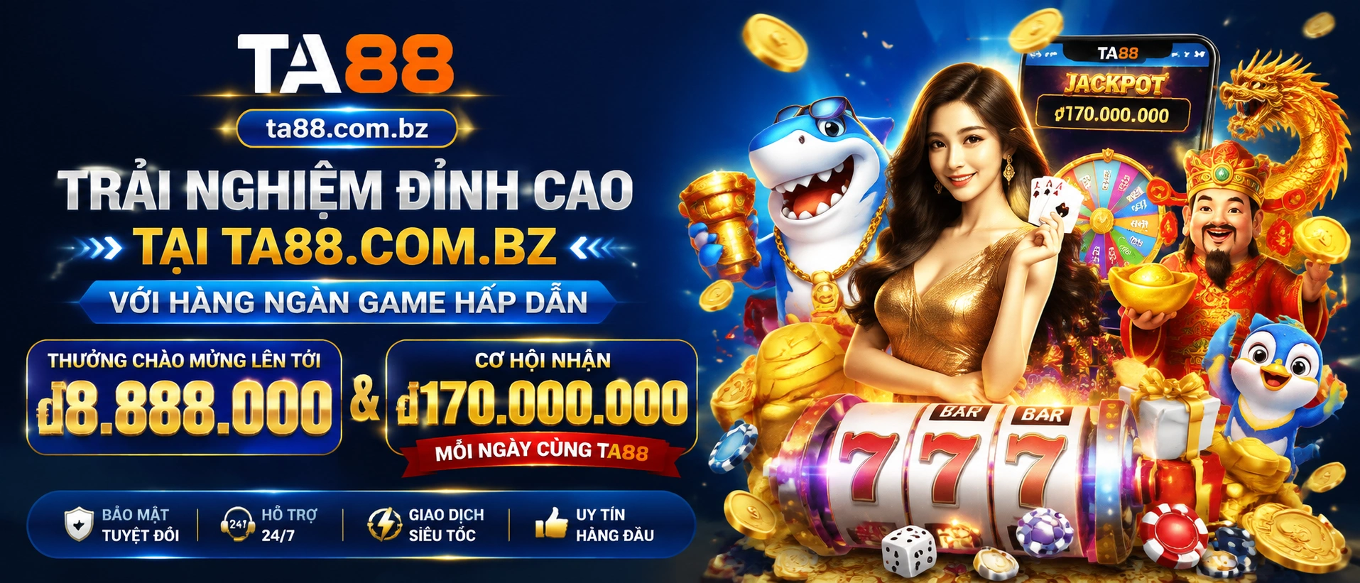 Liên hệ TA88 Casino | Hỗ Trợ Nhanh 12 ta88 banner 1