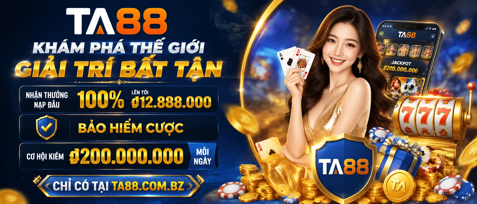 Liên hệ TA88 Casino | Hỗ Trợ Nhanh 10 ta88 banner 3