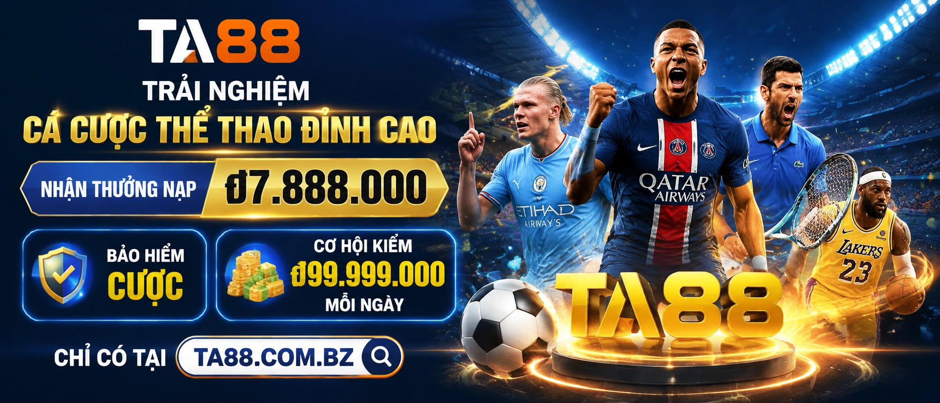 Liên hệ TA88 Casino | Hỗ Trợ Nhanh 13 ta88 sports banner 3